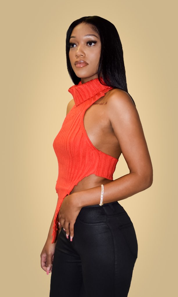 KNIT FIT CROP | TOP